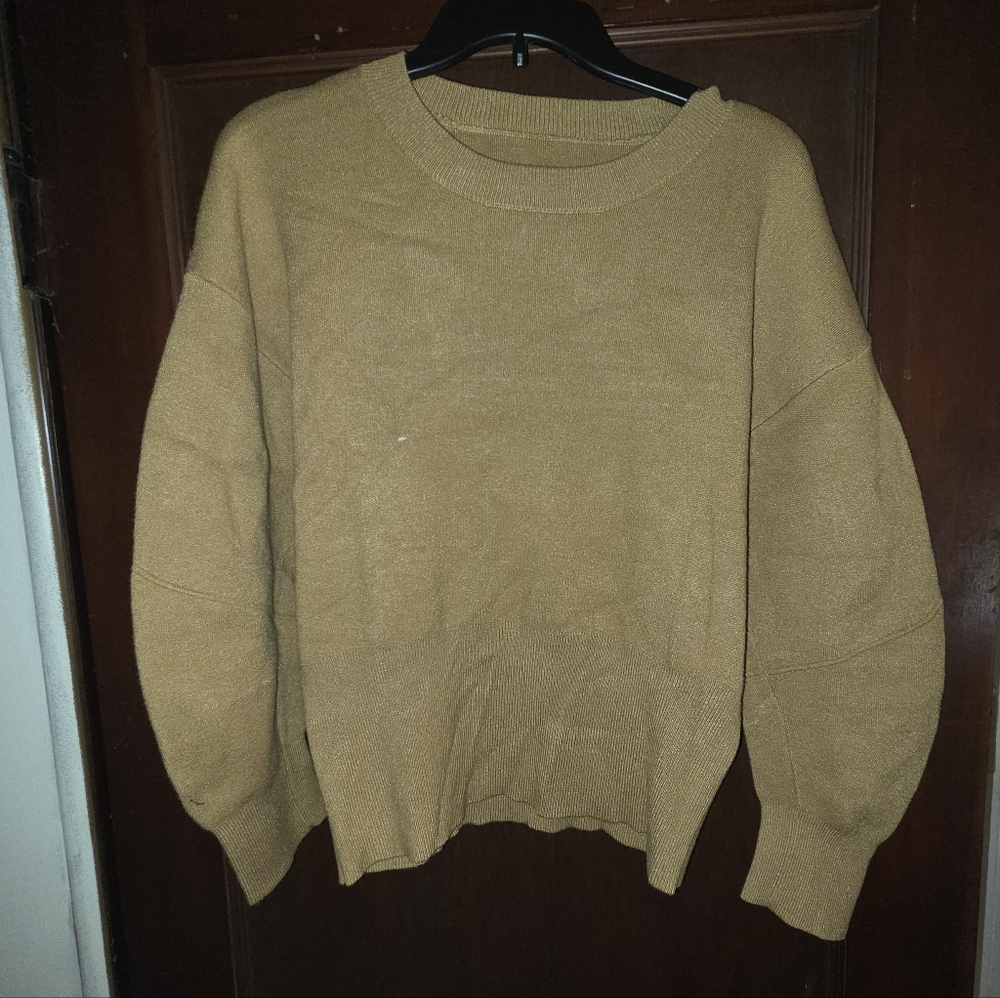 Cozy Tan Women's Sweater